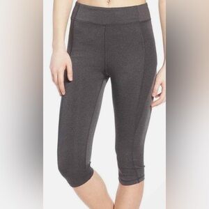 Ivy Park High-Rise Capri Leggings‎ Dark Gray Size M NWOT
